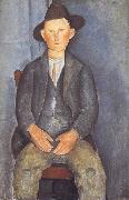 Amedeo Modigliani The Little Peasant (mk39) USA oil painting artist
